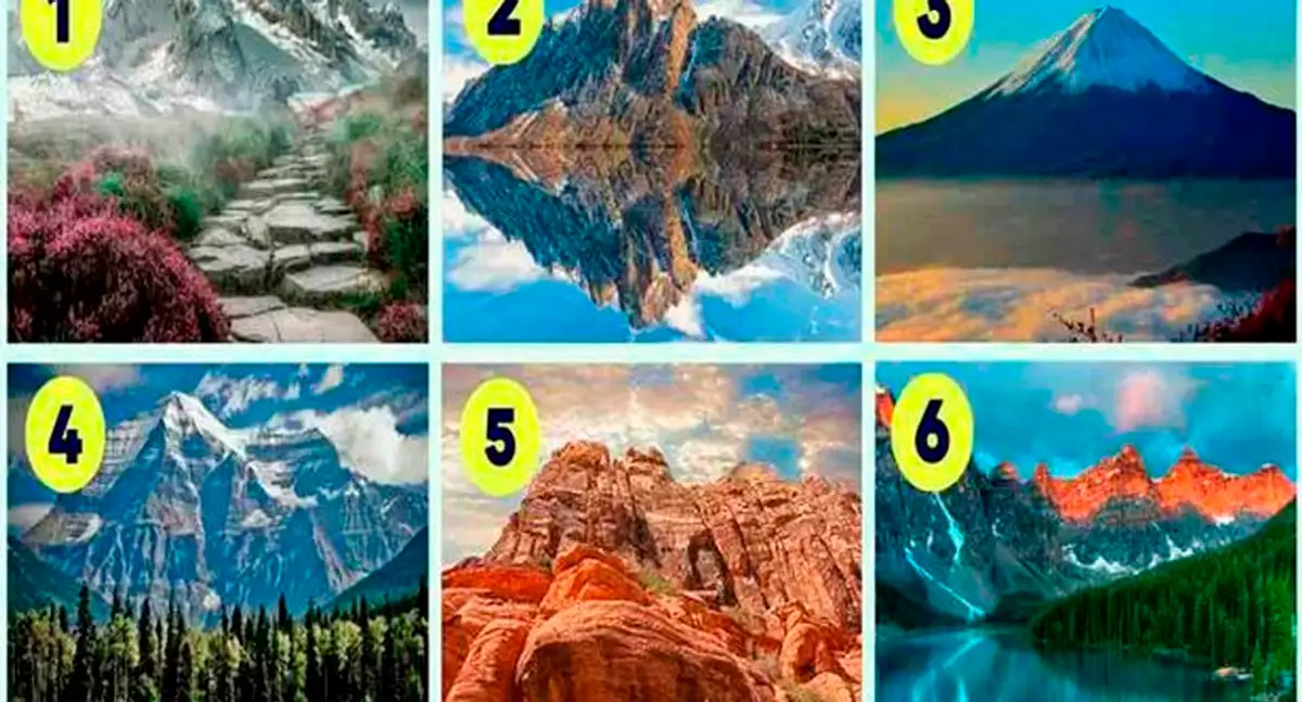 Choisis Une Montagne Et Decouvre Qui Tu Es Vraiment